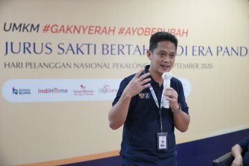 Telkom ajak UMKM tetap kreatif dan tidak menyerah hadapi pandemi