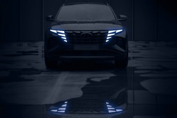 Hyundai Tucson baru dengan perombakan desain hadir bulan ini