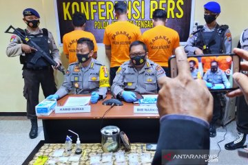 Polisi sebut sabu-sabu 891 gram di Palu berasal dari Malaysia