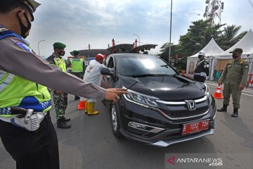 Banten kembali terapkan PSBB, pintu masuk dijaga ketat