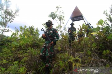 Patroli TNI di perbatasan Indonesia - Malaysia