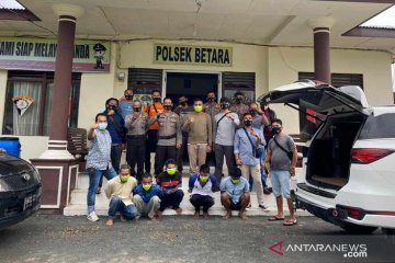 Polisi tangkap enam perampok di Kuala Betara Tanjab Barat