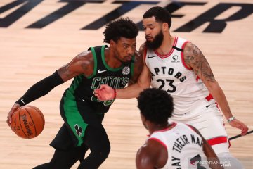 NBA: Boston Celtics  unggul 4-3 setelah kalahkan Toronto Raptors 92 - 87