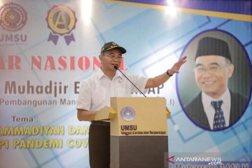 Menteri PMK minta warga Muhammdiyah pelopor gerakan pakai masker