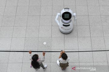 Jerman gunakan robot pintar untuk sosialisasi pencegahan COVID-19