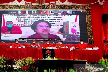 Megawati instruksikan calon kepala daerah patuhi kebijakan Covid-19