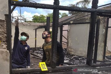 Tim Labfor selidiki penyebab terbakar gedung LPTQ Kalteng