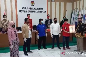 KPU Kalteng nyatakan dokumen syarat pendaftaran petahana lengkap