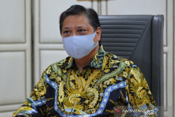 Airlangga Hartarto sebut realisasi Anggaran PEN baru capai 45,5 persen