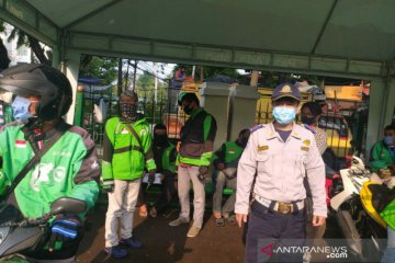 PSBB Jakarta, 400 personel diturunkan cegah kerumunan ojek daring