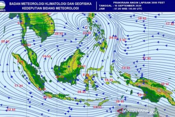 BMKG Aceh: Cuaca labil akibat gangguan di atmosfer Sumatera