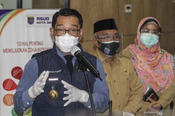 Gubernur Jawa Barat tinjau RSUD Depok