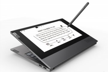 Lenovo rilis laptop layar ganda ThinkBook Plus