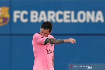 Barcelona peringati 20 tahun bergabungnya Messi