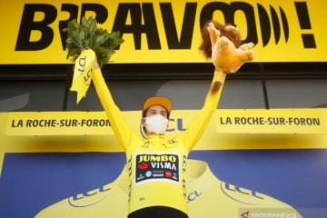 Klasemen sementara Tour de France setelah etape ke-18