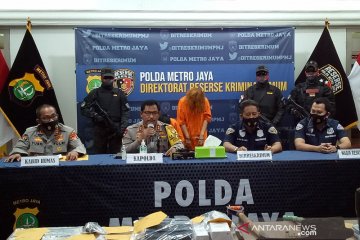 Polda Metro Jaya gelar rekonstruksi kasus pembunuhan dan mutilasi