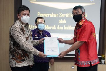 DJKI serahkan 41 merek kepada pelaku usaha di Sulawesi Selatan