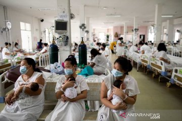 Filipina padamkan kebakaran lima jam di RS perawatan pasien COVID