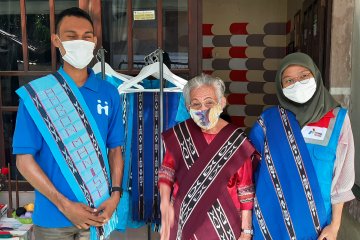 PT. Pertamina MOR VIII berdayakan kelompok tenun ikat Larat