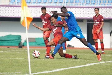 Pelatih Bhayangkara FC tak pikirkan hasil saat uji coba lawan Persita
