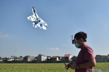 Komunitas penghobi aeromodelling Madiun