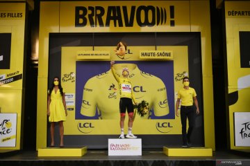 Klasemen sementara Tour de France setelah etape ke-20