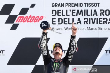 Vinales jawab keraguan dengan kemenangan perdana MotoGP musim ini