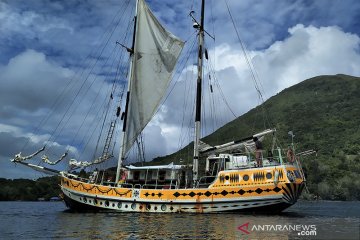 Jalur rempah Indonesia disinggahi kapal layar Arka Kinari