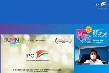 IPC raih tiga penghargaan BUMN Marketeers Awards 2020