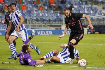 Liga Spanyol:  Sociedad  tahan Madrid tanpa gol