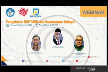 Kemendikbud gelar webinar BOP untuk percepat penyaluran dana BOP