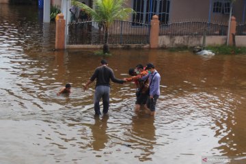 Banjir pasang keling di Kota Dumai