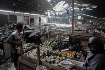 Kebakaran Pasar Wage Purwokerto
