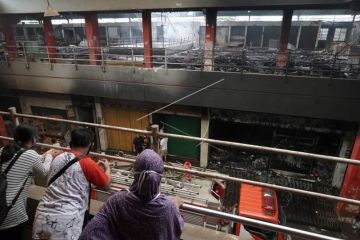 Kebakaran Pasar Wage Purwokerto