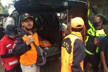 Satu jasad korban terseret banjir bandang di Cicurug ditemukan