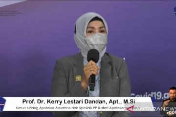 800 apoteker telah terpapar virus corona