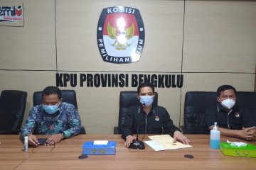 Pilkada Bengkulu diikuti dua pasangan calon