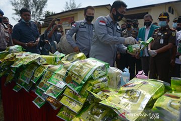 Pemusnahan narkotika di Aceh