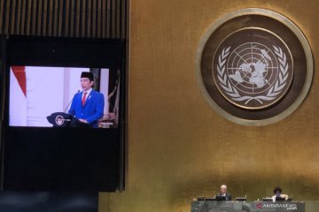 Presiden Joko Widodo berpidato dalam Sidang Umum PBB