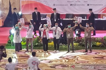 KPU Kabupaten Bandung tetapkan nomor urut ketiga paslon Pilkada 2020