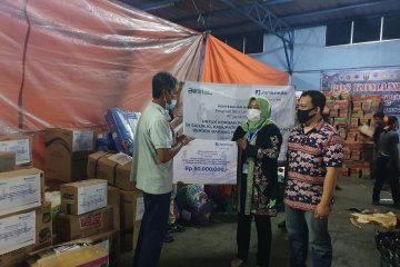 Korban banjir bandang di Sukabumi dapat bantuan Jamkrindo