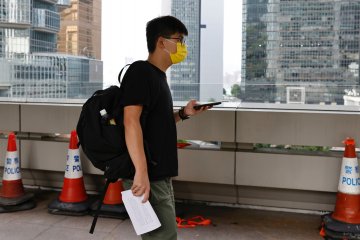 Joshua Wong mengaku bersalah atas tuduhan berkumpul tanpa izin