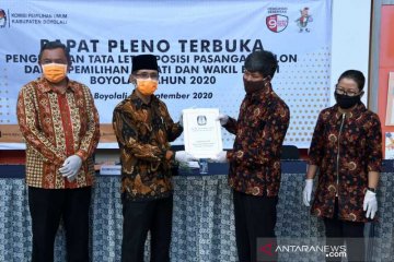 Said-Irawan dapat undian bagian kiri Pilkada Boyolali 2020