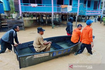 Imbas hujan landa Malaysia,  wilayah Nunukan-Kaltara terendam banjir