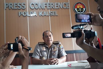 Polda Kalimantan Selatan tahan "koboy" yang acungkan pistol di jalan