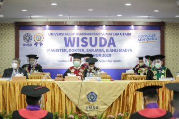 UMSU terapkan protokol kesehatan secara ketat pada prosesi wisuda