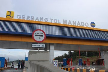 Tarif tol Manado-Bitung Rp1.100 per kilometer