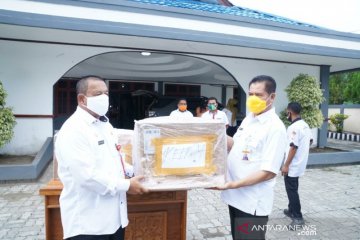 Kabupaten Keeerom-Papua dapat bantuan 5.000 masker