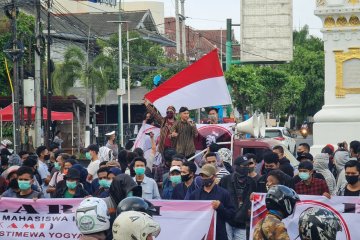 Koalisi Aktivis Mahasiswa Indonesia DIY deklarasi dukung pemerintah