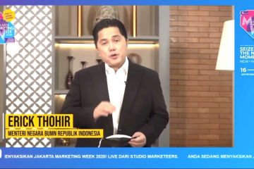 Erick Thohir sebut BUMN harus kreatif atasi dampak kesehatan & ekonomi COVID-19